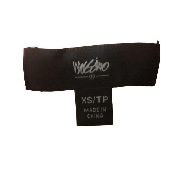 MOSSIMO Sleeveless Peplum Top Striped Officewear XS - Picture 3 of 6